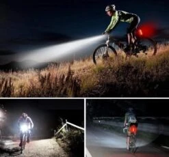 Merkloos LED Fiets Achterlicht USB Oplaadbare - Marktleider 110 Lumen Helderheid - IP65 Waterbestendig - Supersnel Installatie - Horizontaal Of Verticaal - Voor Zadel, Zadelpen Of Helm -Fietsuitrusting Winkel 1200x1118