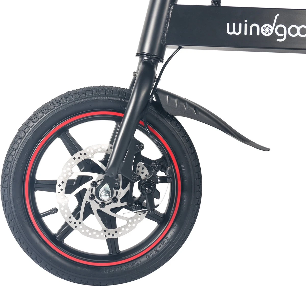 Windgoo B20 V2 - Smart E Bike - APP IOS Android - Elektrische Vouwfiets Zonder Gashandel - 250W - 14 Inch - 25 KM/H - Zwart 8 Windgoo B20 V2 - Smart E Bike - APP IOS Android - Elektrische Vouwfiets Zonder Gashandel - 250W - 14 Inch - 25 KM/H - Zwart - Afbeelding 6