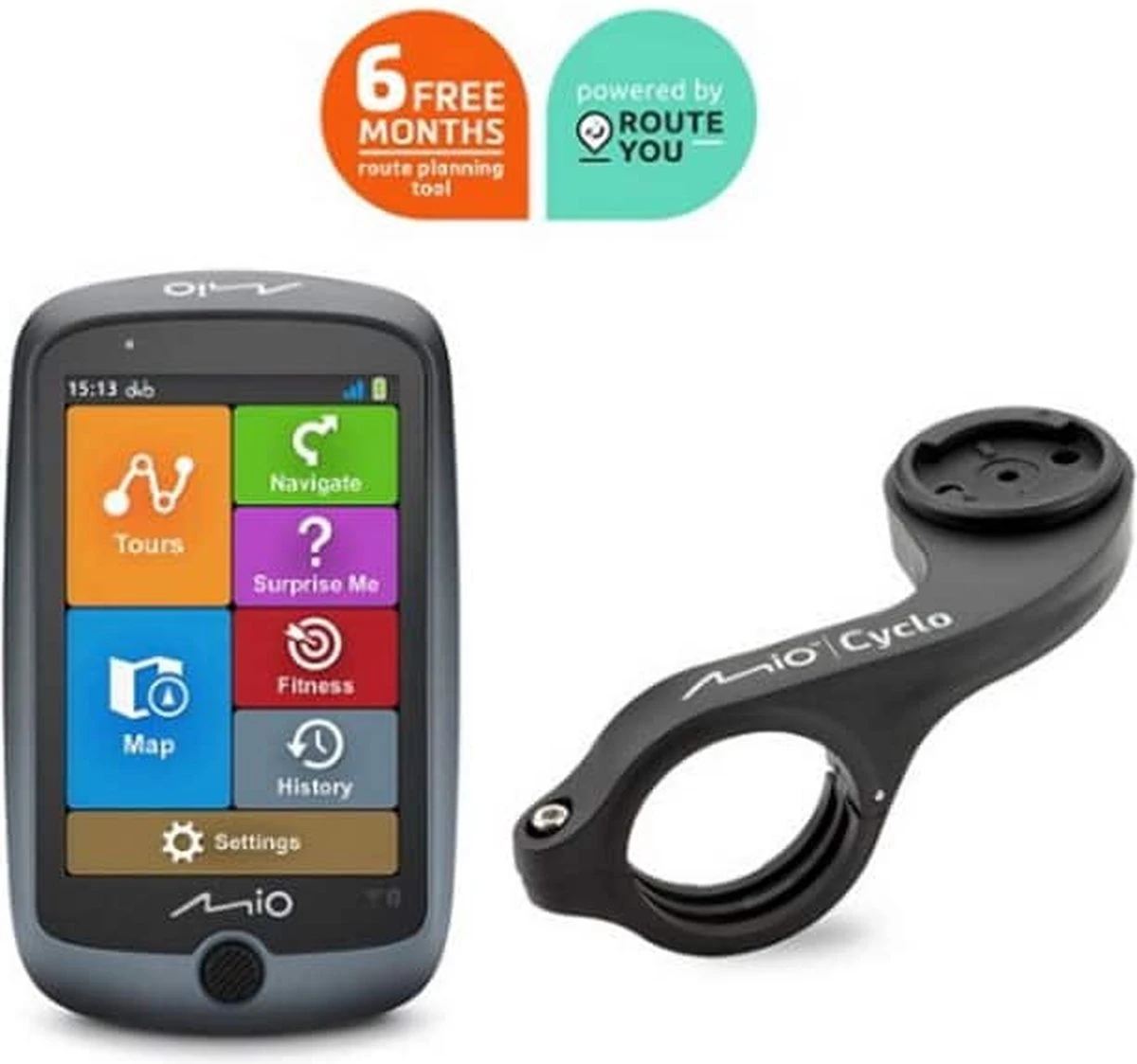MIO Cyclo Discover Connect - Full EU - Wi-Fi En Bluetooth Bundel 3 MIO Cyclo Discover Connect - Full EU - Wi-Fi En Bluetooth Bundel