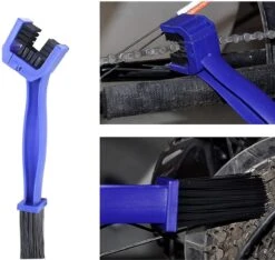 VITAMO Fietsketting Reiniger + 4 Borstels - Fiets Ketting Schoonmaken - Kettingbeschermer - Fietsgereedschap - Kettingborstel - Fietsversnelling Cleaner - Fietskettingreiniger - Schoonmaak Set - Gratis Handschoenen -Fietsuitrusting Winkel 1200x1135 3