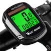 Draadloze Verlichte Fietscomputer - USB Oplaadbaar- Op Zonne- Energie - Kilometerteller - Klok - Calorie Teller - Snelheidsmeter - Auto Wake - IPX7 Waterdicht - 5 Talen - Met Verlichte LCD Display - Multifunctioneel - Inclusief Sensor - Zwart -Fietsuitrusting Winkel 1200x1152 5