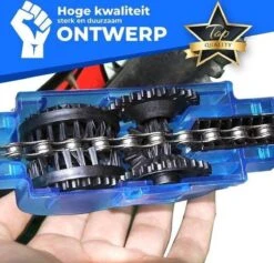 Merkloos Fietsketting Reiniger - Ketting Schoonmaken - Kettingborstel - Fiets Schoonmaak Set - Ontvetter Fiets - Kettingreiniger - Fietsketting Smeermiddel - Fiets Accessoires - Fietsgereedschap - Cadeau Voor Man -Vrouwen- Sinterklaas Cadeautjes -Fietsuitrusting Winkel 1200x1153 16