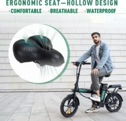 HITWAY Elektrische Fiets Met 36V 7.5Ah Verwijderbare Batterij, Bereik Tot 75 Km Lange Afstand Elektrische Fiets 16 Inch, 250W Achtermotor E-Citybike Holland Bike -Fietsuitrusting Winkel 1200x1153