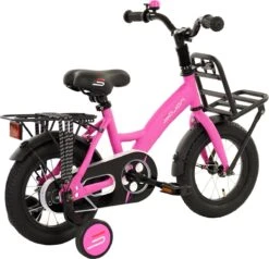 Sajan Kinderfiets - 12 Inch - Mat-Roze - Meisjesfiets 12 Sajan Kinderfiets - 12 Inch - Mat-Roze - Meisjesfiets -Fietsuitrusting Winkel 1200x1156