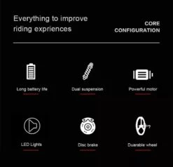 OUXI - V5 - 16 Inch - Elektrische Fiets - E Bike - Elektrische Vouwfiets - APP IOS/ Android - 500W Motor - 15Ah Lithuim Ion Batterij - Zwart -Fietsuitrusting Winkel 1200x1158 7