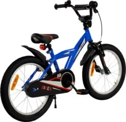 2Cycle Biker Kinderfiets - 18 Inch - Blauw - Jongensfiets -Fietsuitrusting Winkel 1200x1159