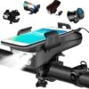 4-in-1 Fietslamp Voorlicht Mét Telefoonhouder - USB Oplaadbaar - Met Powerbank én Toeter - Racefiets Verlichting - Fietslicht Voorlicht Usb Oplaadbaar - Fietsverlichting Set - Licht Voor Fiets - Bike Light -Fietsuitrusting Winkel 1200x1164 5