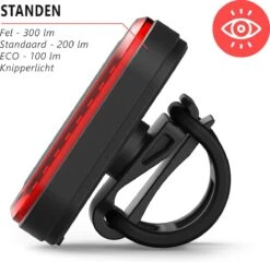 Trustic EVO | Fietsverlichting | Oplaadbaar | Fietslamp | Verschillende Standen | Licht Sensor | Waterbestendig | Set -Fietsuitrusting Winkel 1200x1167 5