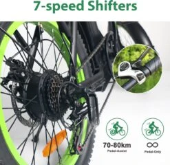 Merkloos Windgoo E20 Urban- Elektrische Fiets - E-bike - 20Inch - 12.5Ah - APP - Fat Tire - 7 Speed Shimano 22 Merkloos Windgoo E20 Urban- Elektrische Fiets - E-bike - 20Inch - 12.5Ah - APP - Fat Tire - 7 Speed Shimano -Fietsuitrusting Winkel 1200x1168 1