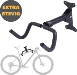 W&Z WallMount Fietsdrager - Ophangbeugel - Muurbeugel Fiets - Fietsbeugel - Opbergbeugel - Fiets Ophangsysteem