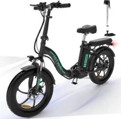 HITWAY E-bike Elektrische Fiets 20" Vouwfiets Met Dikke Banden, 250W/36V/11,2Ah Accu, 35-90 Km, Offroad-mountainbike Met Shimano 7 Versnellingen, CityBike Voor Heren En Dames -Fietsuitrusting Winkel 1200x1178 1