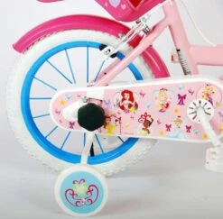 Volare Disney Princess Kinderfiets - Meisjes - 14 Inch - Roze - Twee Handremmen -Fietsuitrusting Winkel 1200x1179 3