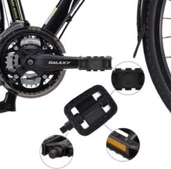 Fietspedalen - Anti Slip - Trappers Voor Fiets Met Reflector - 1.4 Mm Schroefdraad Zwart -Fietsuitrusting Winkel 1200x1186 6