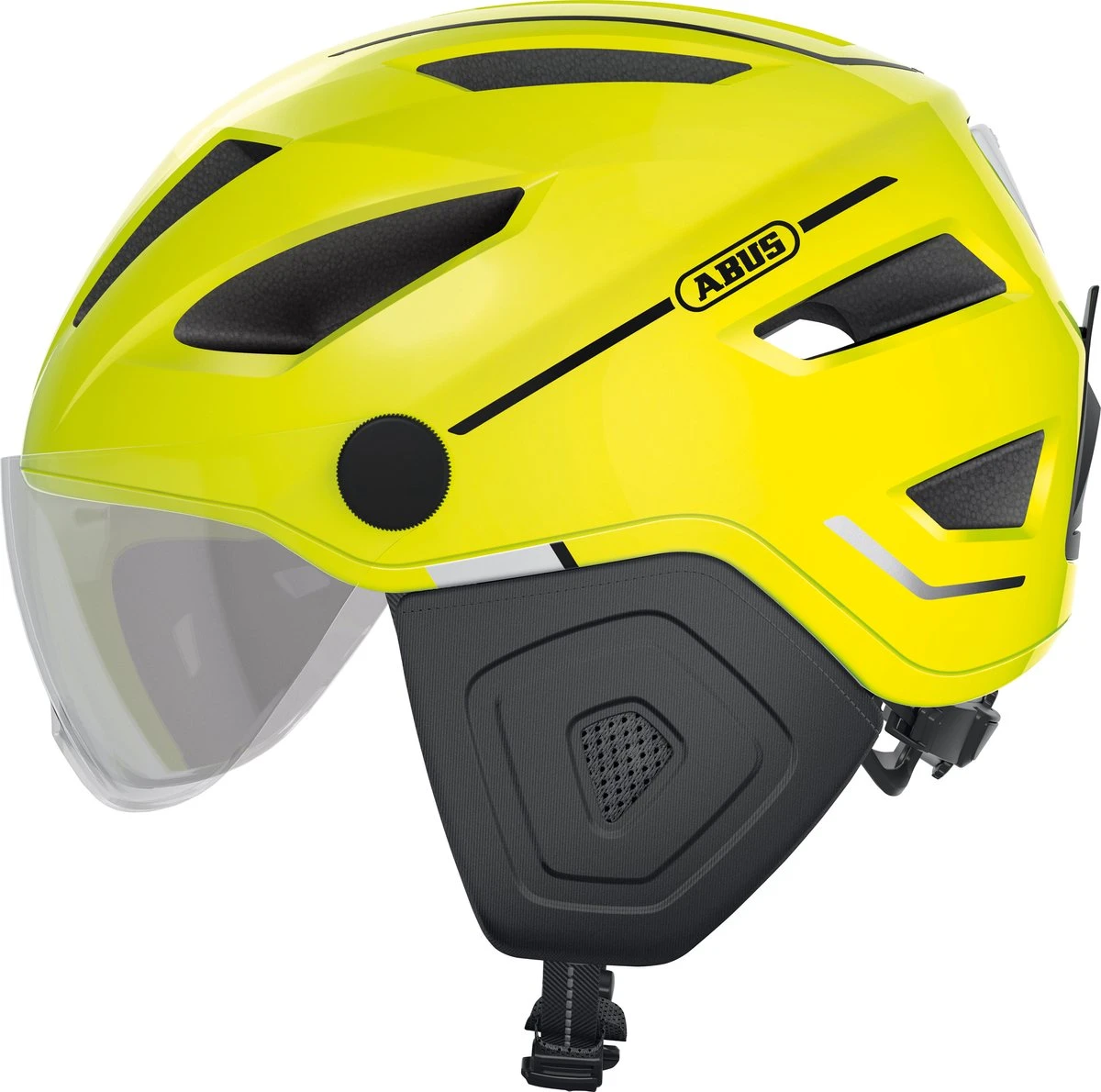 ABUS Pedelec 2.0 ACE Fietshelm - Maat L (56-62 Cm) - Signal Yellow 4 ABUS Pedelec 2.0 ACE Fietshelm - Maat L (56-62 Cm) - Signal Yellow - Afbeelding 2