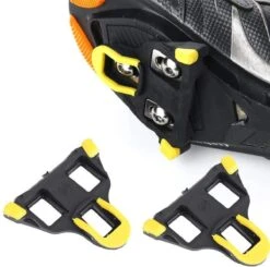 Schoenplaatjes SPD-SL Geschikt Voor Shimano SPD SL Pedalen - Geel (niet Origineel)