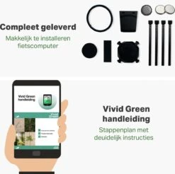 Vivid Green Draadloze Fietscomputer Snelheidsmeter - Mountainbike - Kilometerteller - Fiets Accessoires - Racefiets - Draadloos -Fietsuitrusting Winkel 1200x1193 6