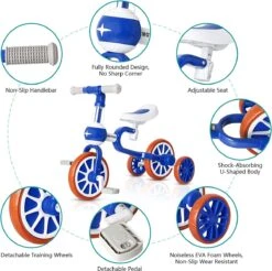 3 In 1 - Multifunctioneel Ombouwbare Kinderdriewieler - Kinder Trike - Peuterfiets - Kinder Fiets - Verstelbaar Zadel - Lichtgewicht - Lefvrije Banden -Ombouwbaar Tot Loopfiets, Driewieler, Tweewieler - Voor Kinderen Van 1-51 Jaar Roze 9 3 In 1 - Multifunctioneel Ombouwbare Kinderdriewieler - Kinder Trike - Peuterfiets - Kinder Fiets - Verstelbaar Zadel - Lichtgewicht - Lefvrije Banden -Ombouwbaar Tot Loopfiets, Driewieler, Tweewieler - Voor Kinderen Van 1-51 Jaar Roze -Fietsuitrusting Winkel 1200x1196 1