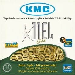 KMC KETTING X11EL Ti-N GOUD 118L -Fietsuitrusting Winkel 1200x1198 5