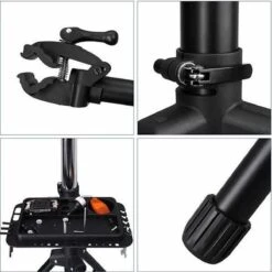 Merkloos Decopatent® PRO Montagestandaard Fiets - 360° Draaibaar - Verstelbaar + Gereedschapsbakje - Fiets Montage Reparatie Standaard -Fietsuitrusting Winkel 1200x1200 1043