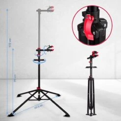 LifeGoods Fiets Montagestandaard - Fietsreparatie Racefiets / MTB - Incl. Stuurhouder - Zwart/Rood 15 LifeGoods Fiets Montagestandaard - Fietsreparatie Racefiets / MTB - Incl. Stuurhouder - Zwart/Rood -Fietsuitrusting Winkel 1200x1200 1048