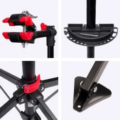 LifeGoods Fiets Montagestandaard - Fietsreparatie Racefiets / MTB - Incl. Stuurhouder - Zwart/Rood 18 LifeGoods Fiets Montagestandaard - Fietsreparatie Racefiets / MTB - Incl. Stuurhouder - Zwart/Rood -Fietsuitrusting Winkel 1200x1200 1050