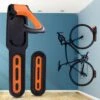 Fiets Ophangbeugel - Zwart / Oranje - Cycling WallMount - Muurhouder Fiets - Muurbeugel Wandhouder Wandbeugel - Muurbevestiging Ophangsysteem - Muur Houder Fietsbeugel Fietshaak