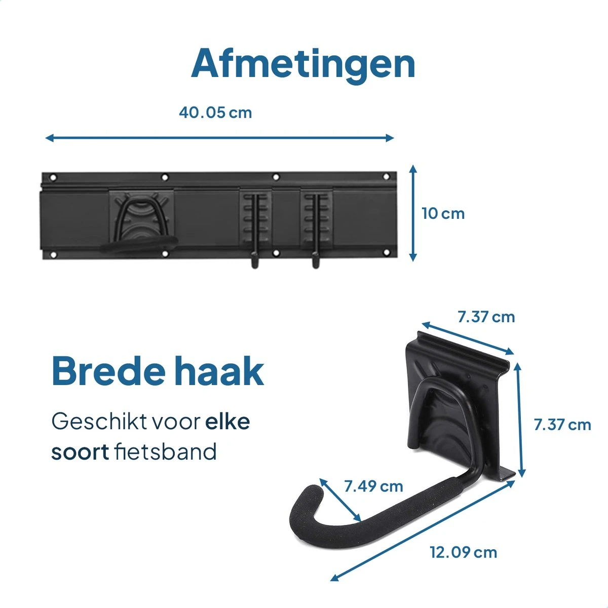 SODEAL Fiets Ophangsysteem - Fietshaak - Fiets Ophangbeugel - Muurbeugel Fiets - Fietsenrek - Fietsbeugel 10 SODEAL Fiets Ophangsysteem - Fietshaak - Fiets Ophangbeugel - Muurbeugel Fiets - Fietsenrek - Fietsbeugel - Afbeelding 8