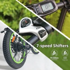 Merkloos Windgoo E20 Urban- Elektrische Fiets - E-bike - 20Inch - 12.5Ah - APP - Fat Tire - 7 Speed Shimano 23 Merkloos Windgoo E20 Urban- Elektrische Fiets - E-bike - 20Inch - 12.5Ah - APP - Fat Tire - 7 Speed Shimano -Fietsuitrusting Winkel 1200x1200 109