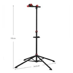 Merkloos Decopatent® Sterke Montagestandaard Fiets - 360° Draaibaar - Verstelbaar + Gereedschapsbakje - Fiets Montage Reparatie Standaard -Fietsuitrusting Winkel 1200x1200 1097