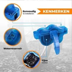 Merkloos Fietsketting Reiniger - Ketting Schoonmaken - Kettingborstel - Fiets Schoonmaak Set - Ontvetter Fiets - Kettingreiniger - Fietsketting Smeermiddel - Fiets Accessoires - Fietsgereedschap - Cadeau Voor Man -Vrouwen- Sinterklaas Cadeautjes -Fietsuitrusting Winkel 1200x1200 1129