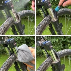 Velorest Total Bike Bundle - Fietsonderhoudsmiddelen - Fiets Reiniging & Onderhoud - Fietsreiniginsset - Fietsketting Reiniger Set - Kettingwax - Kettingolie Fiets - Ketting Reiniger Fiets - Chain Cleaner - Bike Cleaner - Showroom Ready -Fietsuitrusting Winkel 1200x1200 1148