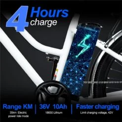 Elektrische Fiets E-Fietsen | E-bike- 26 Inch - Volwassen 250w Elektrische Fiets Volwassen-BK1-Wit 17 Elektrische Fiets E-Fietsen | E-bike- 26 Inch - Volwassen 250w Elektrische Fiets Volwassen-BK1-Wit -Fietsuitrusting Winkel 1200x1200 116