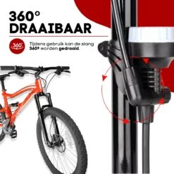 RYER Fietspomp Pro - Drukmeter - Inclusief Banden Reparatieset 19 RYER Fietspomp Pro - Drukmeter - Inclusief Banden Reparatieset -Fietsuitrusting Winkel 1200x1200 1177