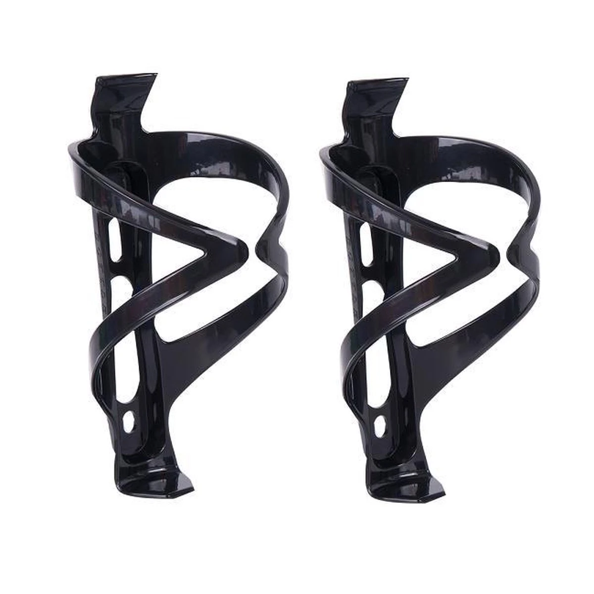 2 Stuks Ultra Lichtgewicht Bidonhouders - Krachtige Verstevigde Klemmen - Zwart - Weegt Slechts 23 Gram! 4 2 Stuks Ultra Lichtgewicht Bidonhouders - Krachtige Verstevigde Klemmen - Zwart - Weegt Slechts 23 Gram! - Afbeelding 2