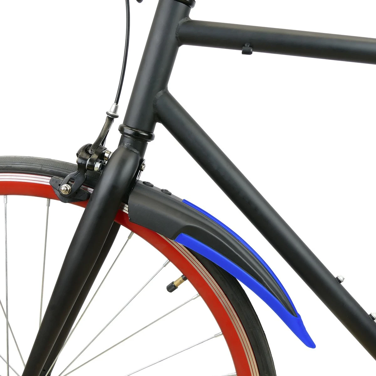 PrimeMatik - Voor- En Achterspatbord Voor Mountainbike MTB Blauw 4 PrimeMatik - Voor- En Achterspatbord Voor Mountainbike MTB Blauw - Afbeelding 2