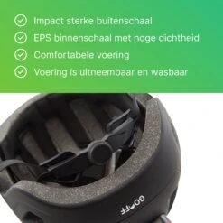 GOOFF® PILOT 3 In 1 Snorscooterhelm Met Afneembaar Vizier - Matzwart - Lichtgewicht Snorfiets Helm - NTA Gecertificeerd Speed Pedelec Helm - Geschikt Voor Blauw Kenteken Snorscooter En Snorfiets - Maat M - Voor Vrouwen En Mannen 20 GOOFF® PILOT 3 In 1 Snorscooterhelm Met Afneembaar Vizier - Matzwart - Lichtgewicht Snorfiets Helm - NTA Gecertificeerd Speed Pedelec Helm - Geschikt Voor Blauw Kenteken Snorscooter En Snorfiets - Maat M - Voor Vrouwen En Mannen -Fietsuitrusting Winkel 1200x1200 185