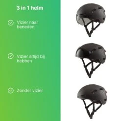 GOOFF® PILOT 3 In 1 Snorscooterhelm Met Afneembaar Vizier - Matzwart - Lichtgewicht Snorfiets Helm - NTA Gecertificeerd Speed Pedelec Helm - Geschikt Voor Blauw Kenteken Snorscooter En Snorfiets - Maat M - Voor Vrouwen En Mannen 27 GOOFF® PILOT 3 In 1 Snorscooterhelm Met Afneembaar Vizier - Matzwart - Lichtgewicht Snorfiets Helm - NTA Gecertificeerd Speed Pedelec Helm - Geschikt Voor Blauw Kenteken Snorscooter En Snorfiets - Maat M - Voor Vrouwen En Mannen -Fietsuitrusting Winkel 1200x1200 191