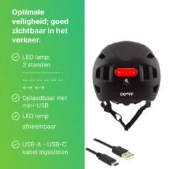 GOOFF® PILOT 3 In 1 Snorscooterhelm Met Afneembaar Vizier - Matzwart - Lichtgewicht Snorfiets Helm - NTA Gecertificeerd Speed Pedelec Helm - Geschikt Voor Blauw Kenteken Snorscooter En Snorfiets - Maat XL - Voor Vrouwen En Mannen 20 GOOFF® PILOT 3 In 1 Snorscooterhelm Met Afneembaar Vizier - Matzwart - Lichtgewicht Snorfiets Helm - NTA Gecertificeerd Speed Pedelec Helm - Geschikt Voor Blauw Kenteken Snorscooter En Snorfiets - Maat XL - Voor Vrouwen En Mannen -Fietsuitrusting Winkel 1200x1200 225
