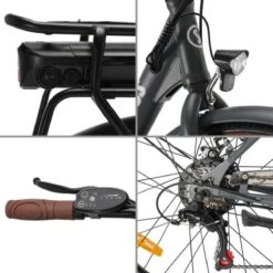 Elektrische Stadsfiets 26 '' (F264) - Stalen Frame - 6 Versnellingen Shimano - Schijfremmen - 10 Ah - Grijs 10 Elektrische Stadsfiets 26 '' (F264) - Stalen Frame - 6 Versnellingen Shimano - Schijfremmen - 10 Ah - Grijs -Fietsuitrusting Winkel 1200x1200 42