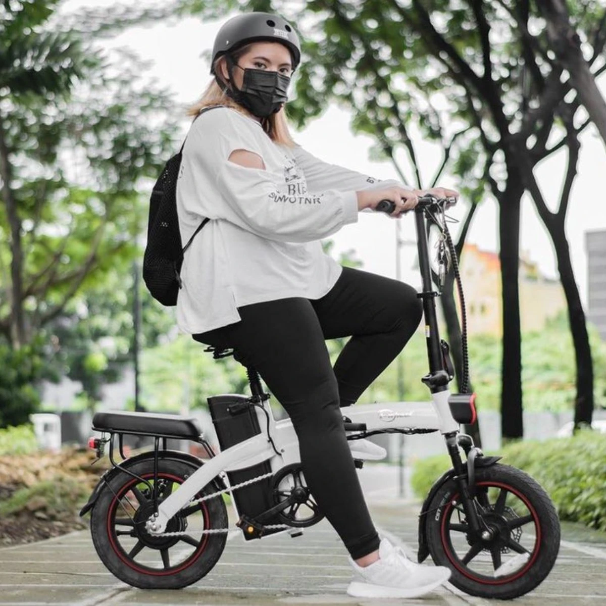 F-Wheel DYU A5 - Elektrische Vouwfiets - E Bike - 14 Inch - 7.5 Ah - 25km/u - Zwart 16 F-Wheel DYU A5 - Elektrische Vouwfiets - E Bike - 14 Inch - 7.5 Ah - 25km/u - Zwart - Afbeelding 14