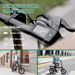 HITWAY Elektrische Fiets Met 36V 7.5Ah Verwijderbare Batterij, Bereik Tot 75 Km Lange Afstand Elektrische Fiets 16 Inch, 250W Achtermotor E-Citybike Holland Bike -Fietsuitrusting Winkel 1200x1200 46