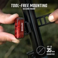 Sigma BUSTER RL 80 Flash USB Fiets Achterlicht - 80 Lumen - Oplaadbaar -Fietsuitrusting Winkel 1200x1200 525