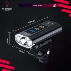 Fietslamp 1200 Lumen Fietsverlichting Pro Sport Lights Performance - Koplamp USB Oplaadbaar - Voorlicht Fietsverlichting -Fietsuitrusting Winkel 1200x1200 537