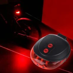 Fiets Achterlicht - LED Licht Met Laser - Fiets Lamp - Waterdicht - Racefiets Verlichting - Inclusief Batterijen - Rheme -Fietsuitrusting Winkel 1200x1200 587