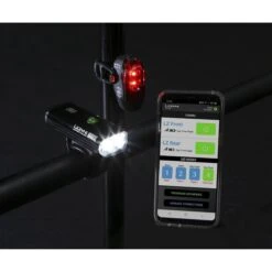 Lezyne Connect Smart 1000XL / KTV Smart Pair Verlichtingsset - 1000 Lumen - Zwart -Fietsuitrusting Winkel 1200x1200 631