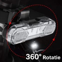 Transnect® – Fietsverlichting LED Set - Fietslampjes Voor En Achter Licht - 4 Lichtstanden – USB Oplaadbaar - Draagbaar – Waterdicht -Fietsuitrusting Winkel 1200x1200 658