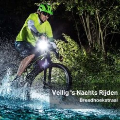 Transnect® – Fietsverlichting LED Set - Fietslampjes Voor En Achter Licht - 4 Lichtstanden – USB Oplaadbaar - Draagbaar – Waterdicht -Fietsuitrusting Winkel 1200x1200 659