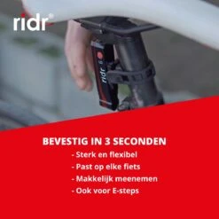 RIDR Achterlicht Fiets - USB Oplaadbaar LED - Fietsverlichting Met Laser - Waterdicht -Fietsuitrusting Winkel 1200x1200 662