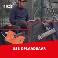 RIDR Achterlicht Fiets - USB Oplaadbaar LED - Fietsverlichting Met Laser - Waterdicht -Fietsuitrusting Winkel 1200x1200 665