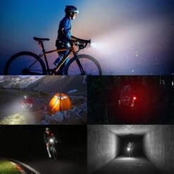 BOTC Fietsverlichting USB Oplaadbaar - Oplaadbare USB Led Fietslamp - Voorlicht & Achterlicht - Waterdicht -Fietsuitrusting Winkel 1200x1200 672